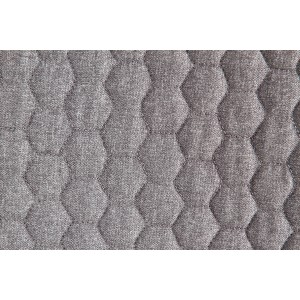 FLEXY łóżko tapicerowane popiel