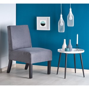 FIDO fotel wypoczynkowy ciemny popiel