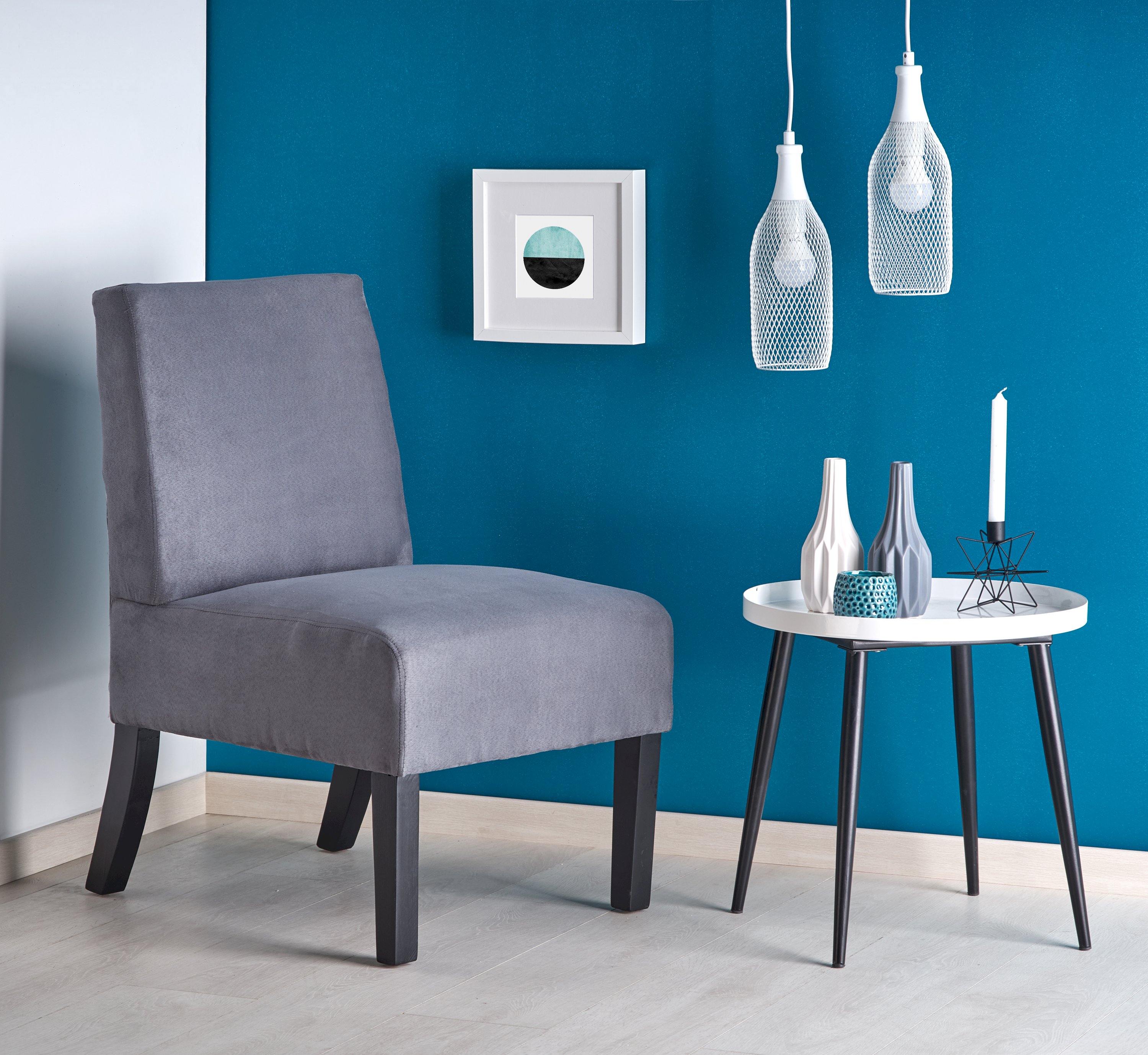 FIDO fotel wypoczynkowy ciemny popiel