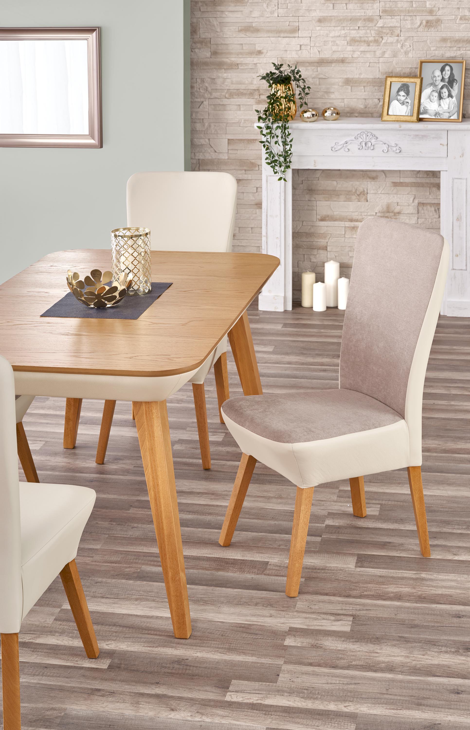 ORCHID stół rozkładany dąb miodowy / beżowy