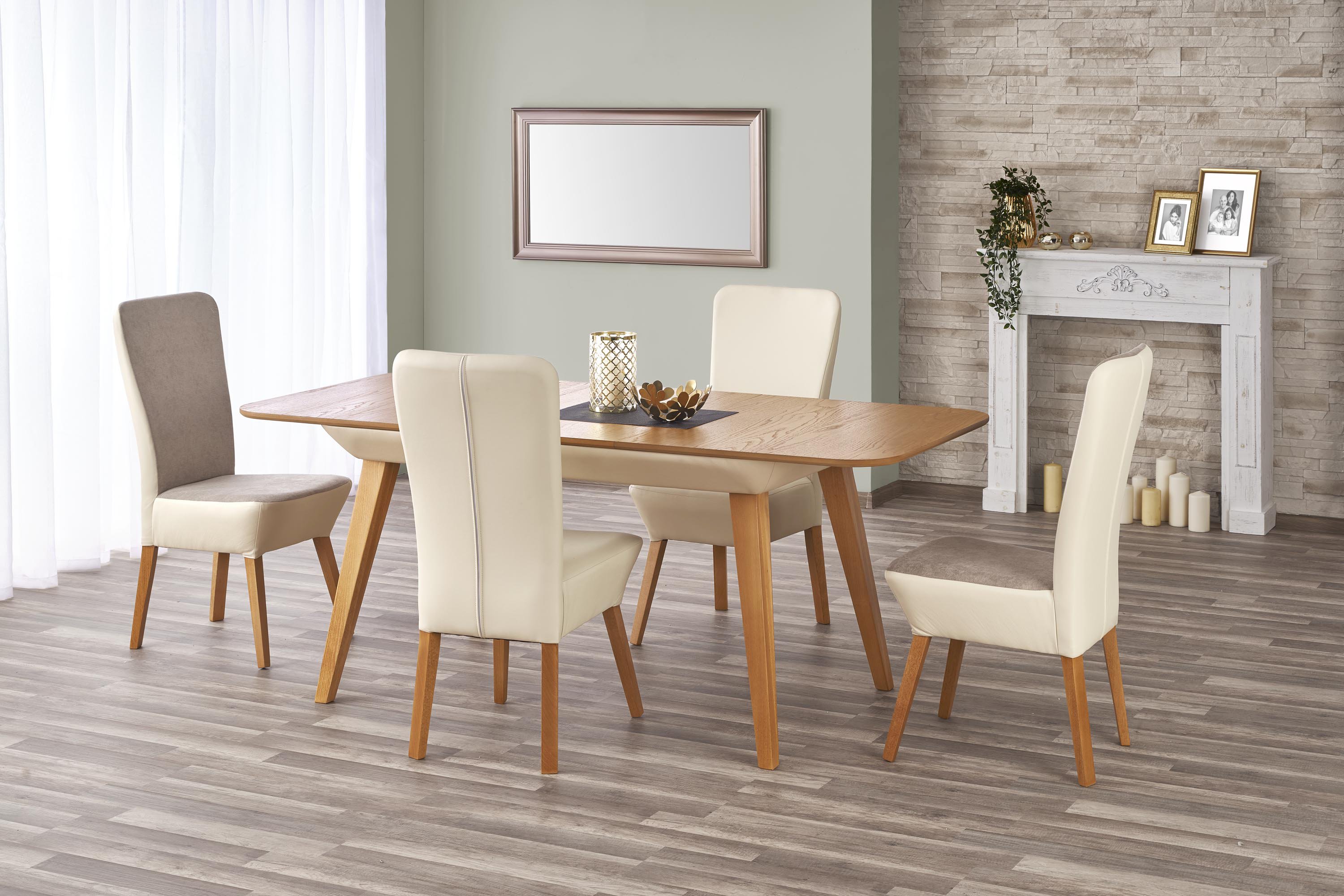 ORCHID stół rozkładany dąb miodowy / beżowy