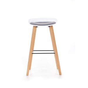 H86 hoker biało / popiel