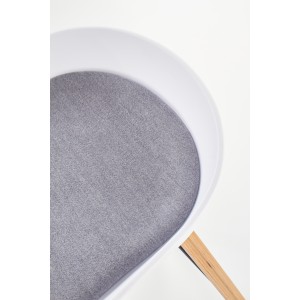 H86 hoker biało / popiel