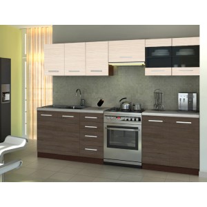 AMANDA 2 260 - KUCHNIA - AKACJA CYNAMONOWA/PRIEDE ARDEN