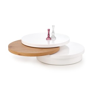 MICHELLE ława biały / dąb złoty