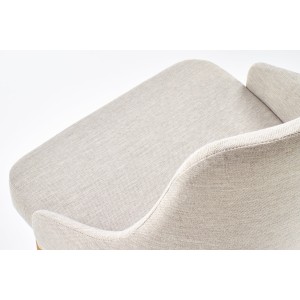 TOLEDO krzesło dąb miodowy / tap. Inari 22 (jasny beż)