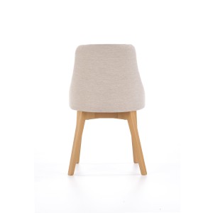 TOLEDO krzesło dąb miodowy / tap. Inari 22 (jasny beż)