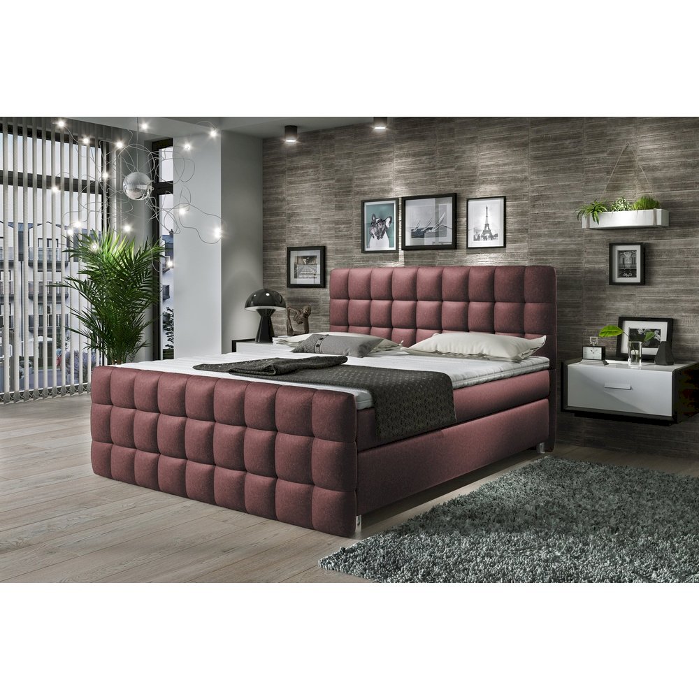 Łóżko kontynentalne Imperia 180x200 Hard Top