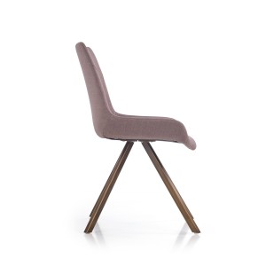 K290 krzesło popielaty / złoty antyczny (2p=2szt)