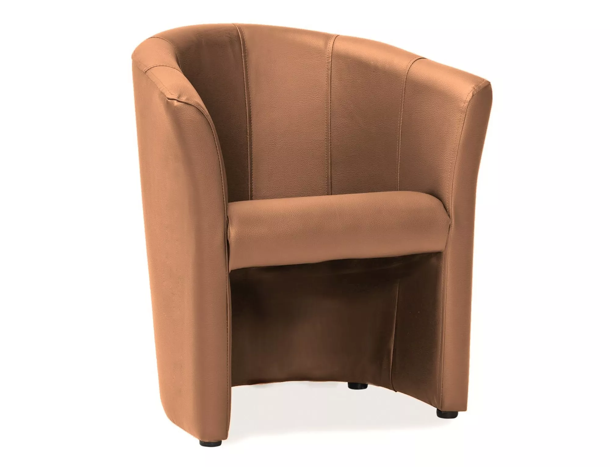 Fotel tm-1 jasny brąz ek-4 / wenge