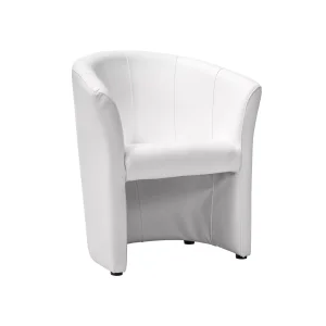 Fotel tm-1 biały ek-26 / wenge