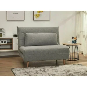 Fotel spike szary tap.137/buk