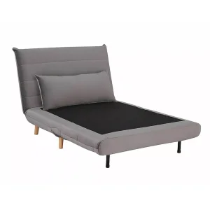 Fotel spike szary tap.137/buk