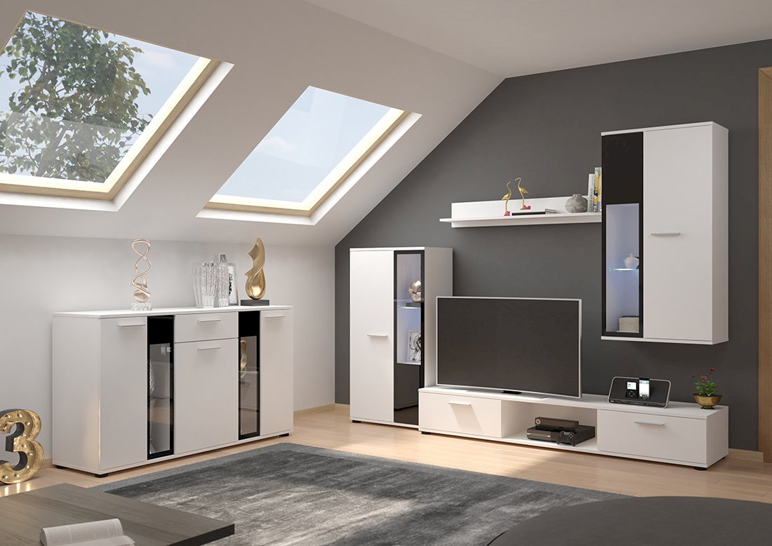 Meblościanka Salsa Biała