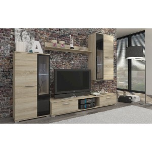 Meblościanka Salsa Dąb Sonoma