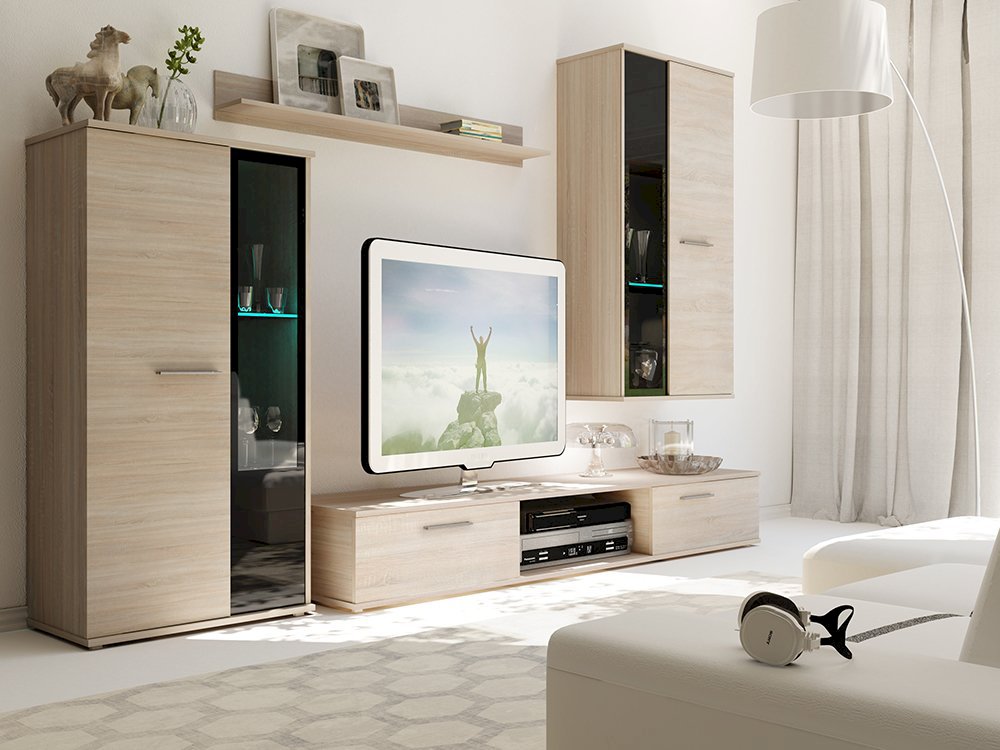 Meblościanka Salsa Dąb Sonoma