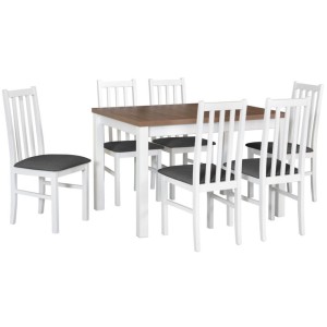 Stół Max 5 + 4 krzesła Boss 10 (zest. DX9)