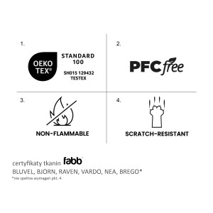 Puf lori velvet róż antyczny bluvel 52