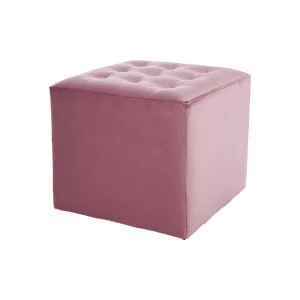 Puf lori velvet róż antyczny bluvel 52