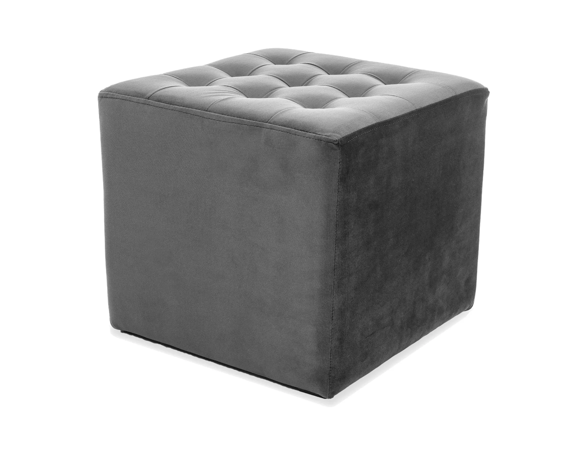 Puf lori velvet  szary bluvel 14