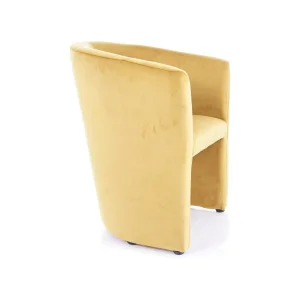 Fotel tm-1 velvet curry bluvel 68 / wenge