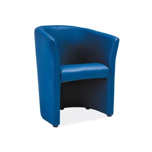 Fotel tm-1 granatowy ek-13 / wenge