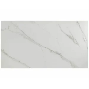 Stół saturn ii ceramic biały efekt marmuru/biały mat 160(210)x90