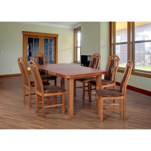 Stół Fornir 4 + 6 krzeseł W3 (zest. FX15)