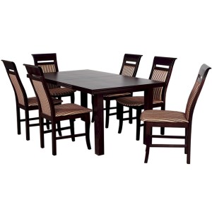 Stół Fornir 2 + 6 krzeseł Ada (zest. FX20)