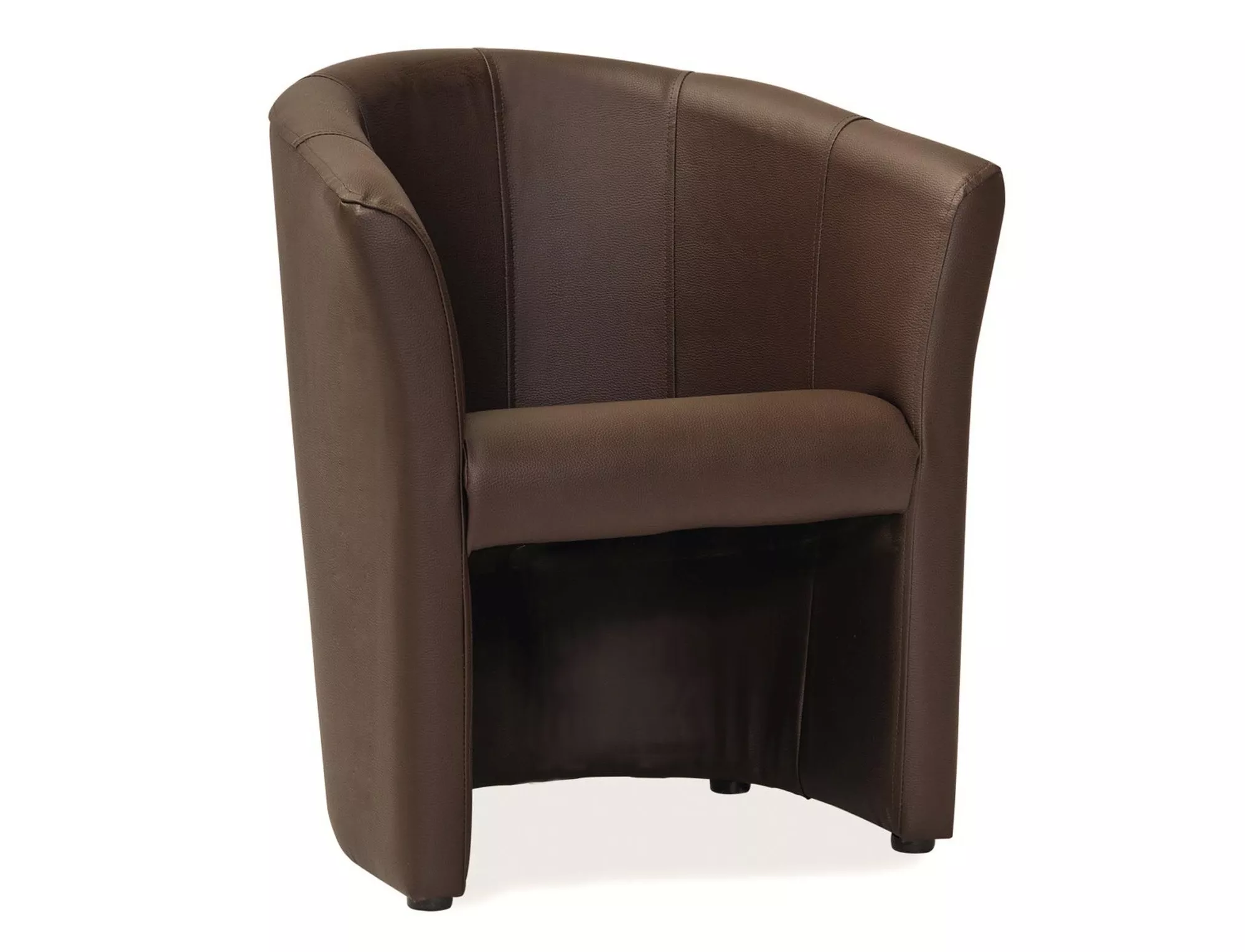 Fotel tm-1 ciemny brąz ek-18 / wenge