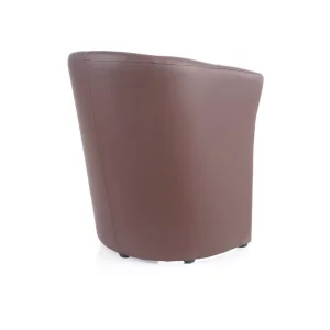 Fotel tm-1 ciemny brąz ek-18 / wenge