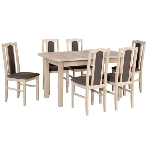 Stół Wenus 2 + 6 krzeseł Boss 7 (zest. DX18)