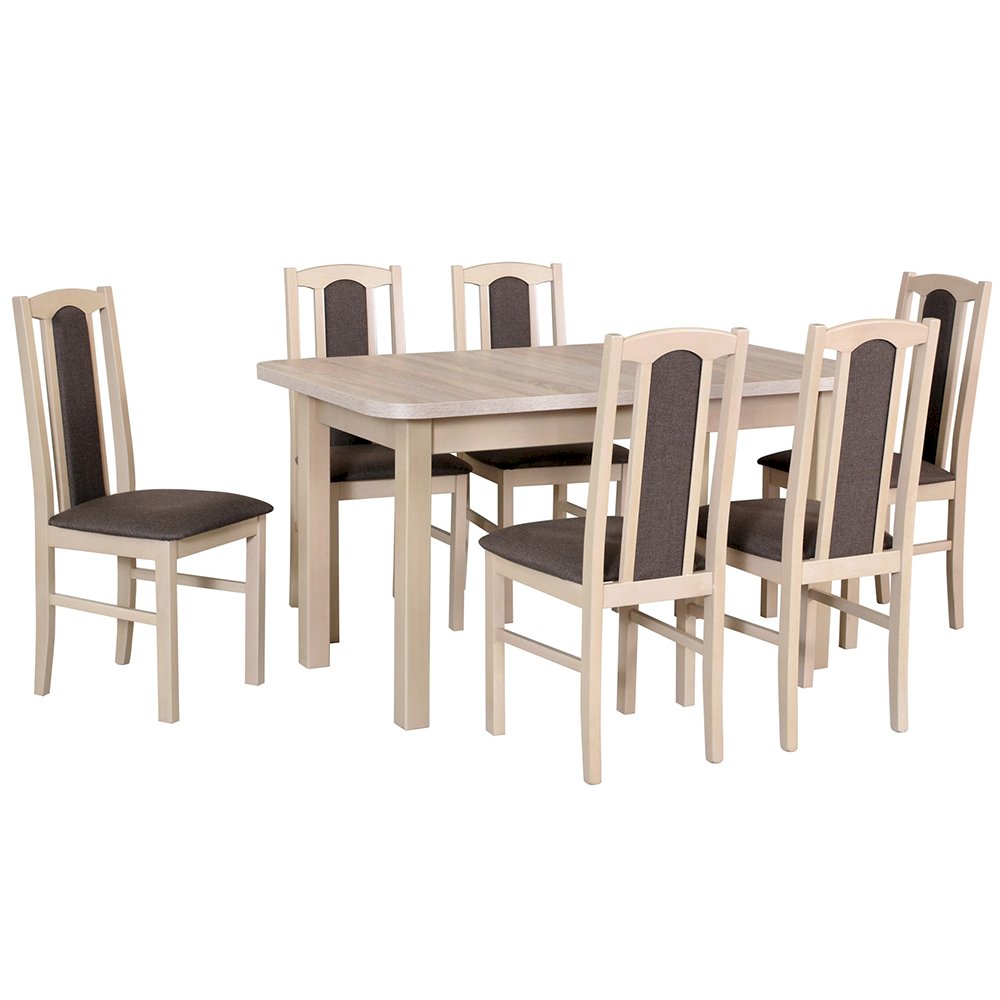 Stół Wenus 2 + 6 krzeseł Boss 7 (zest. DX18)