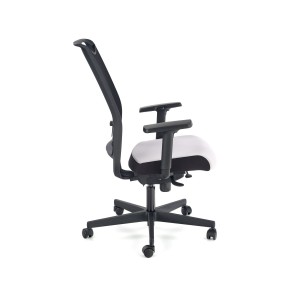 GULIETTA fotel gabinetowy, oparcie - siatka, siedzisko - czarny / popielaty - ERF8078