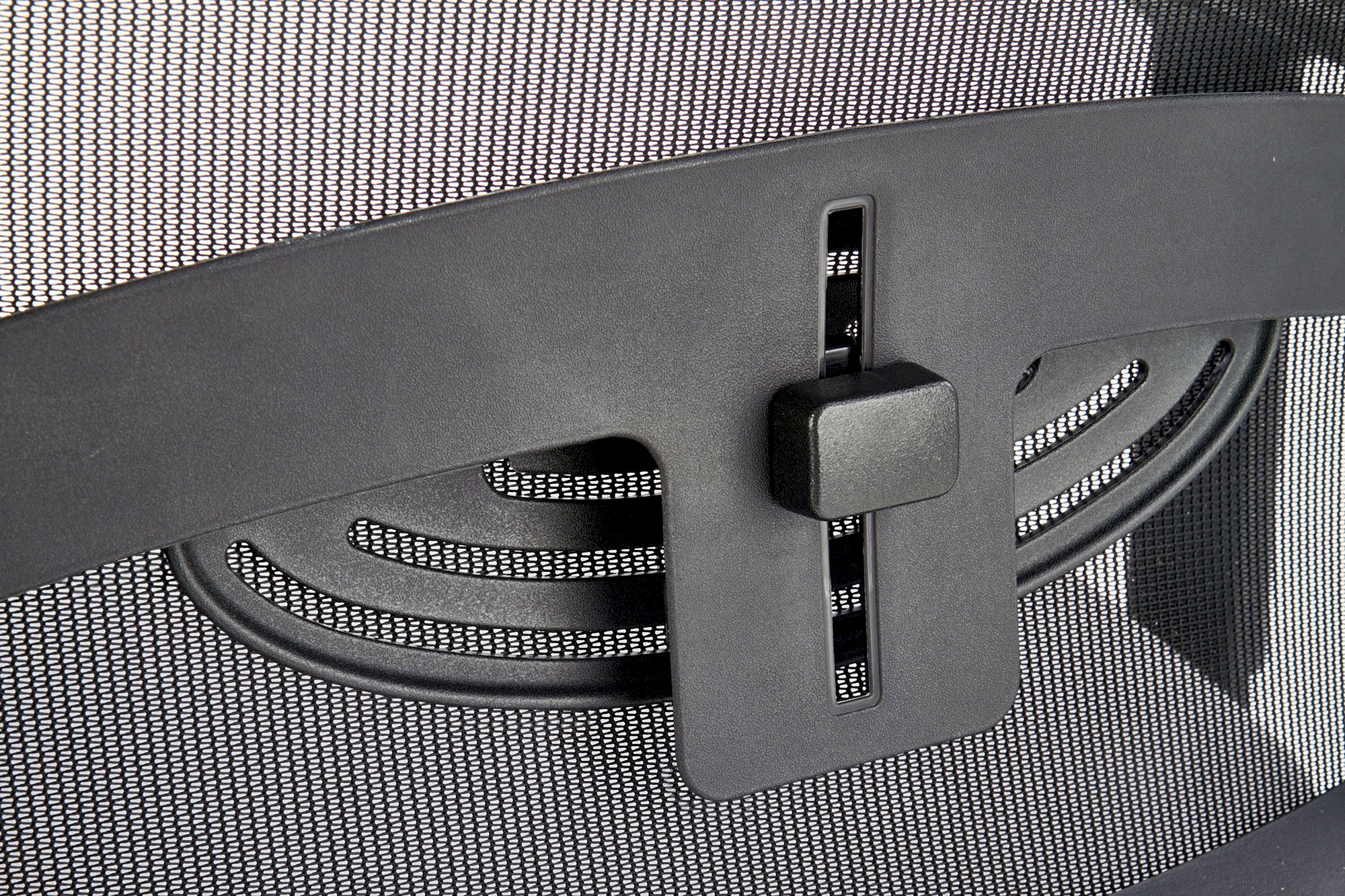 GULIETTA fotel gabinetowy, oparcie - siatka, siedzisko - czarny / popielaty - ERF8078