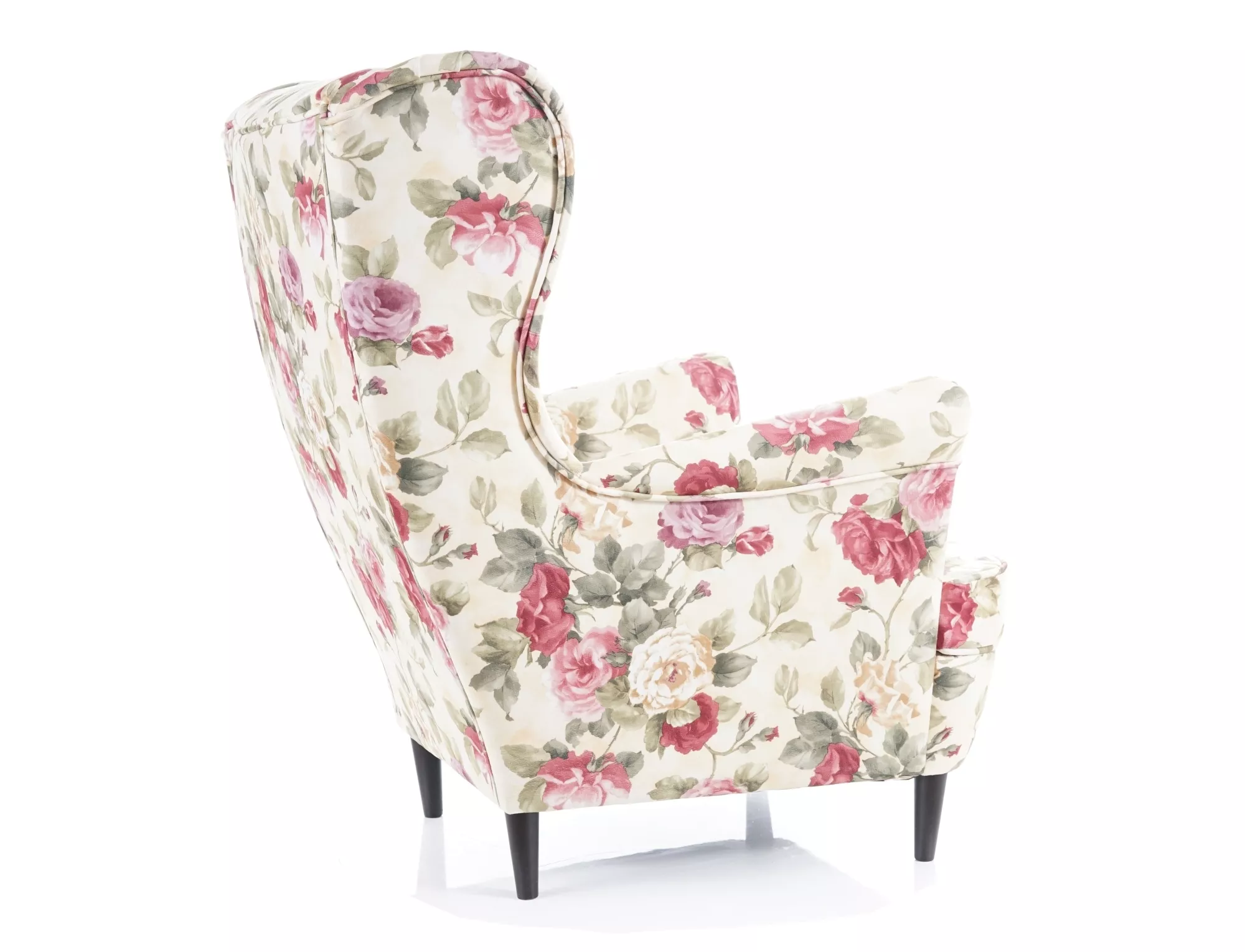 Fotel lord coral wm 82 (kwiaty) / wenge