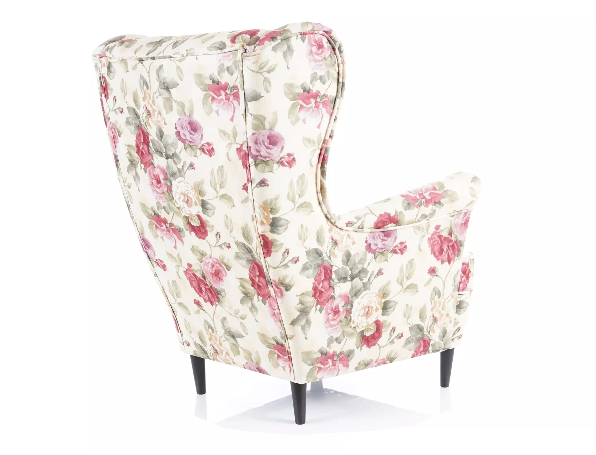 Fotel lord coral wm 82 (kwiaty) / wenge