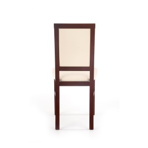 SYLWEK1 BIS krzesło ciemny orzech / CAYENNE 1112