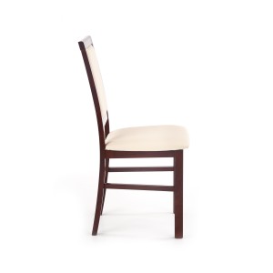 SYLWEK1 BIS krzesło ciemny orzech / CAYENNE 1112