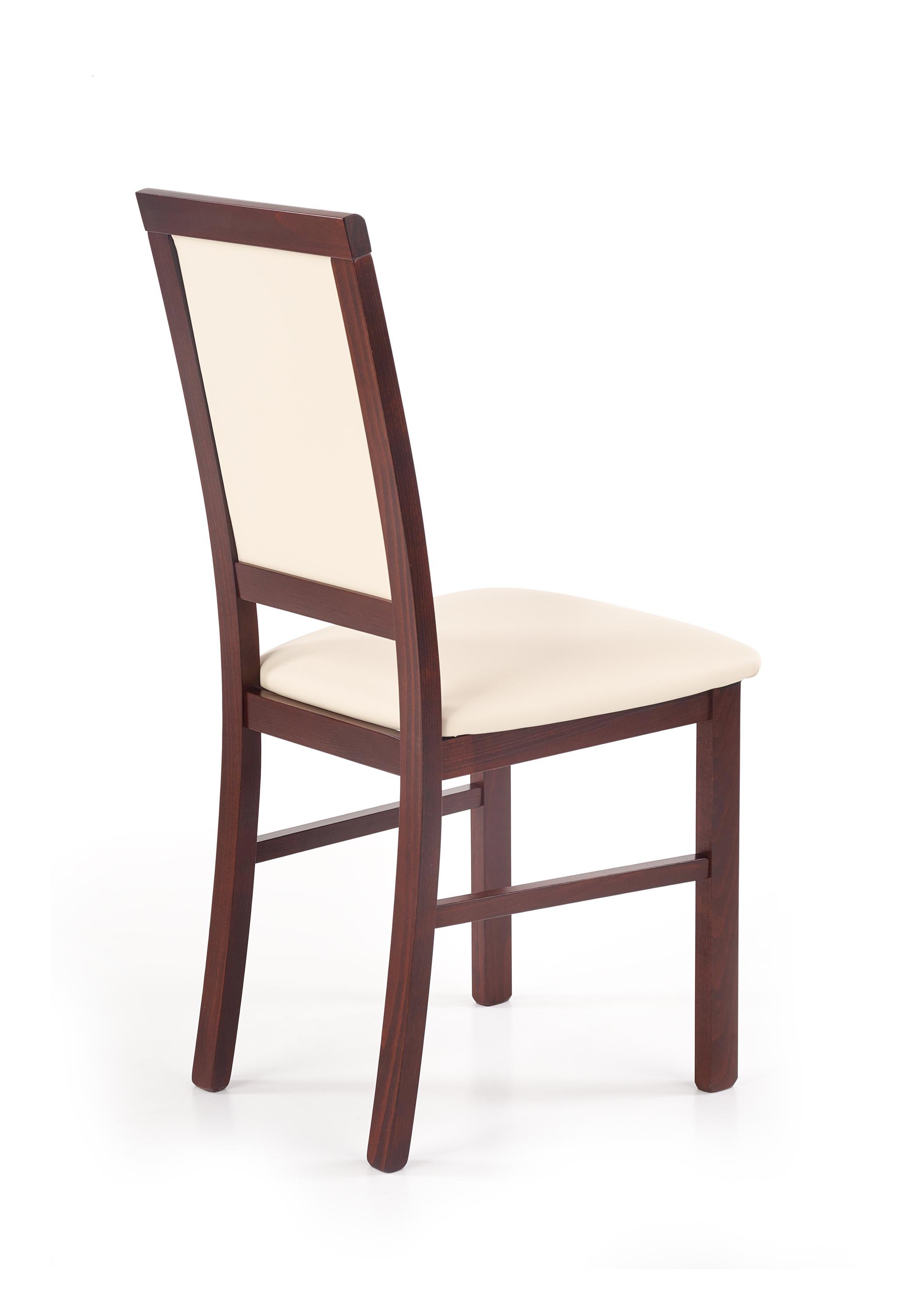 SYLWEK1 BIS krzesło ciemny orzech / CAYENNE 1112