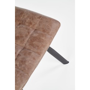 K280 krzesło brązowy / czarny (2p=4szt)