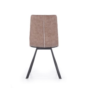 K280 krzesło brązowy / czarny (2p=4szt)