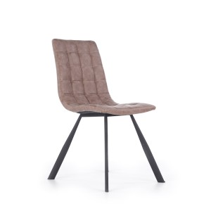 K280 krzesło brązowy / czarny (2p=4szt)