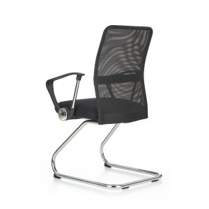 VIRE SKID fotel pracowniczy czarny