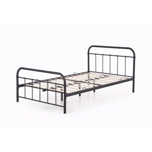 LINDA 120 łożko czarne
