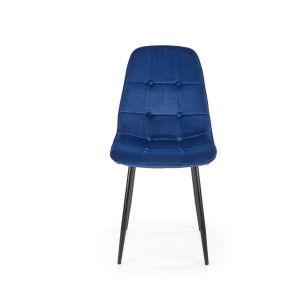 K417 krzesło granatowy velvet