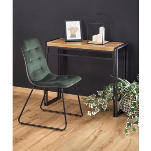 BOLIVAR KN1 konsolka dąb złoty / czarny