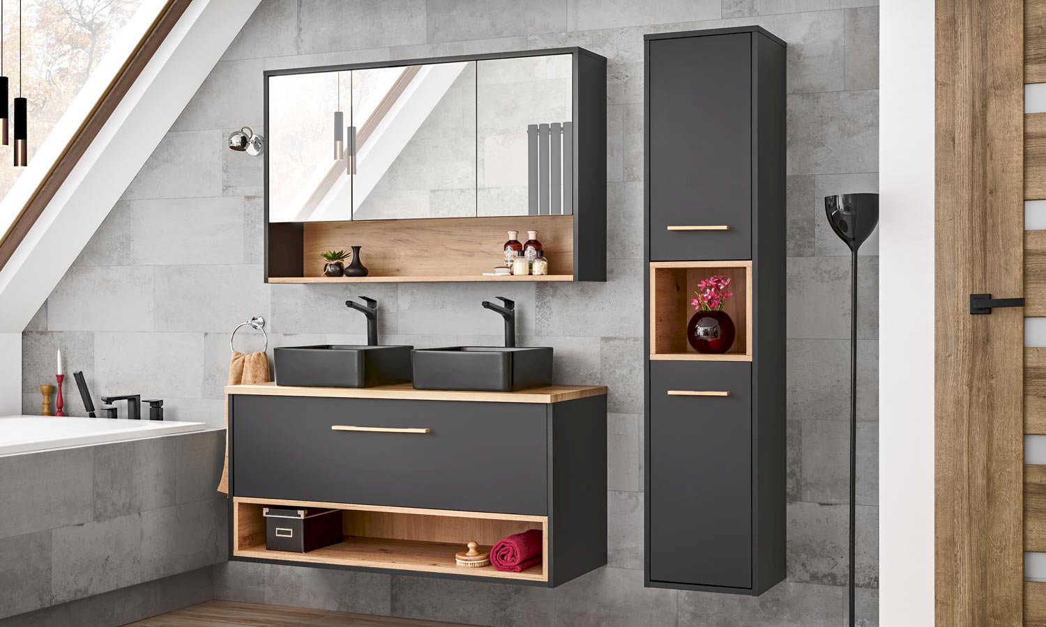 Szafka pod umywalkę Borneo Cosmos 854