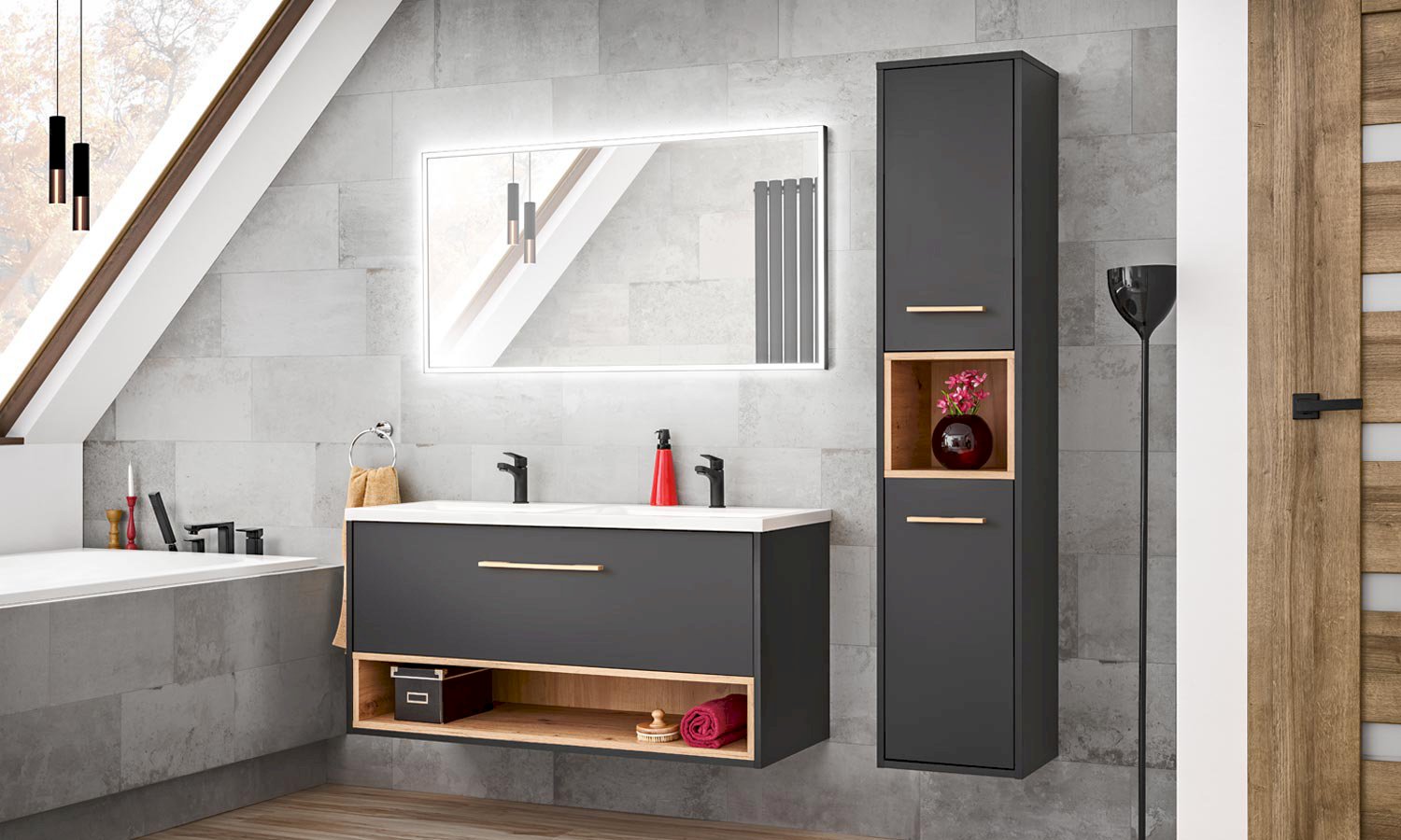 Szafka pod umywalkę Borneo Cosmos 821