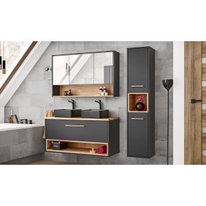 Szafka lustrzana 120 cm Borneo Cosmos 843